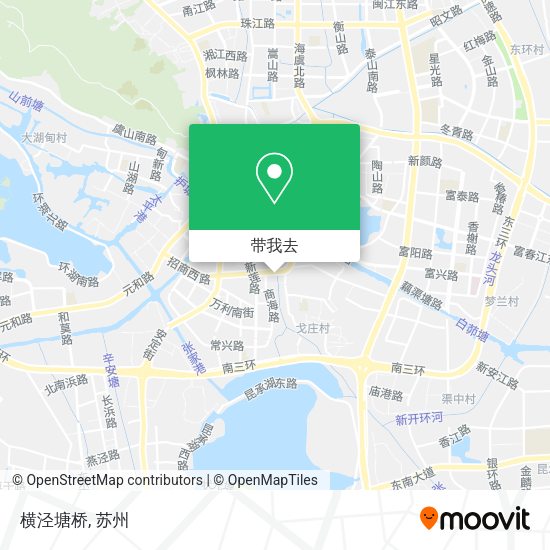 横泾塘桥地图