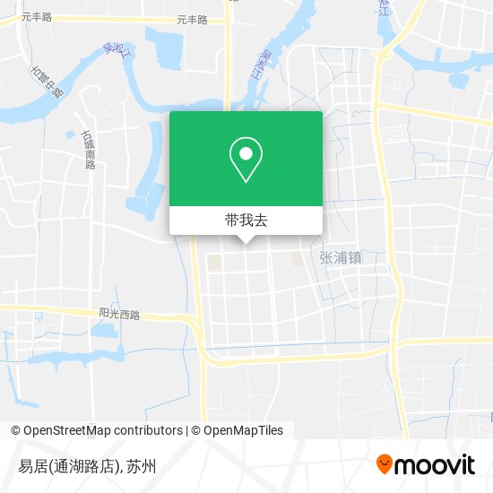 易居(通湖路店)地图