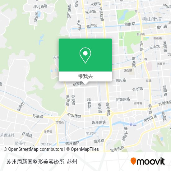 苏州周新国整形美容诊所地图