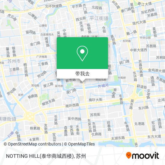 NOTTING HILL(泰华商城西楼)地图