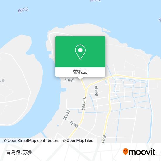 青岛路地图