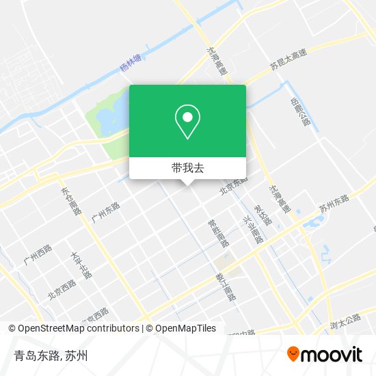 青岛东路地图