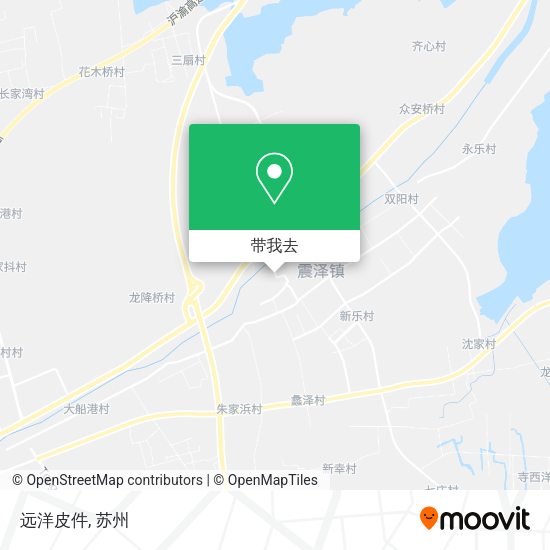 远洋皮件地图