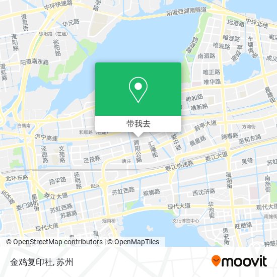 金鸡复印社地图