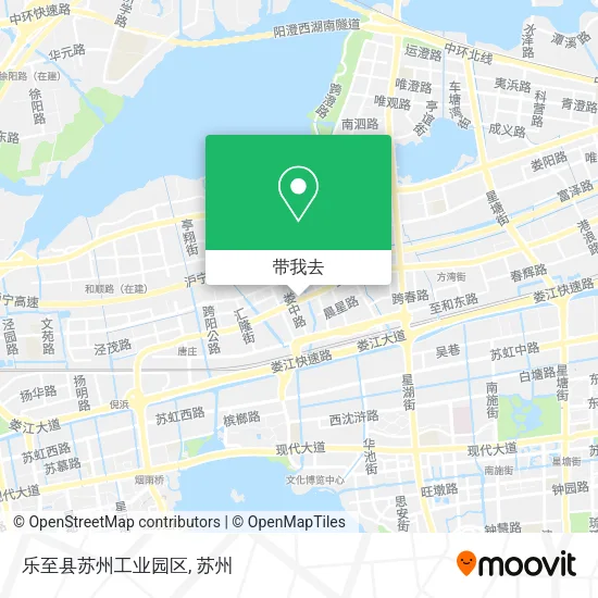 乐至县苏州工业园区地图