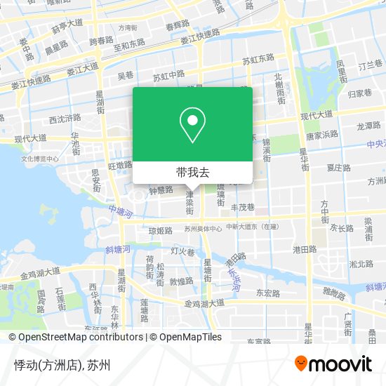 悸动(方洲店)地图