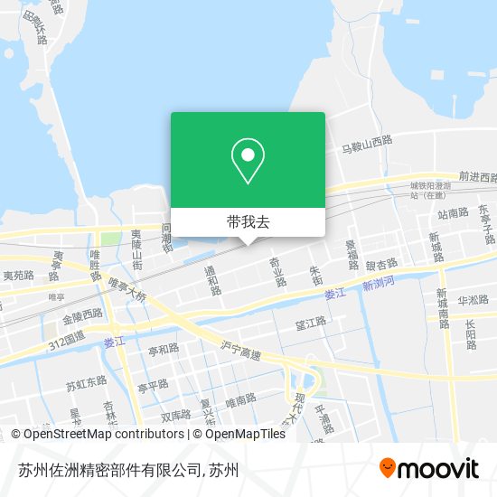 苏州佐洲精密部件有限公司地图