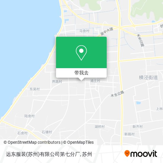 远东服装(苏州)有限公司第七分厂地图