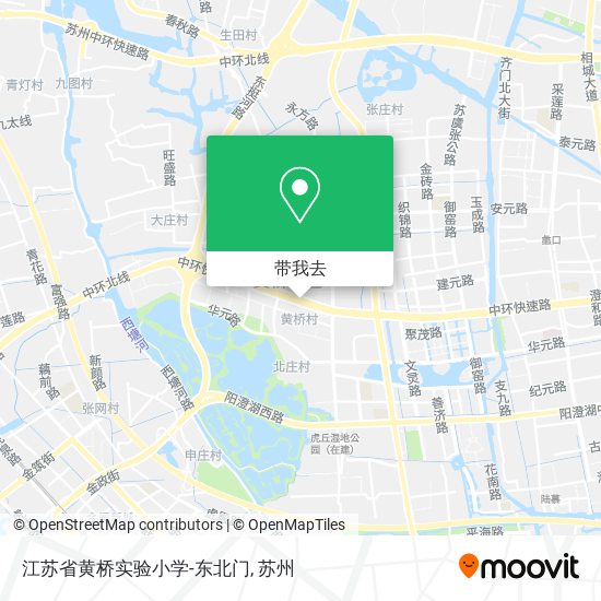 江苏省黄桥实验小学-东北门地图