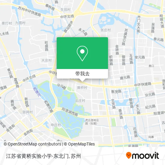 江苏省黄桥实验小学-东北门地图