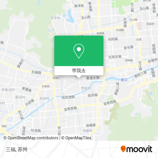 三福地图