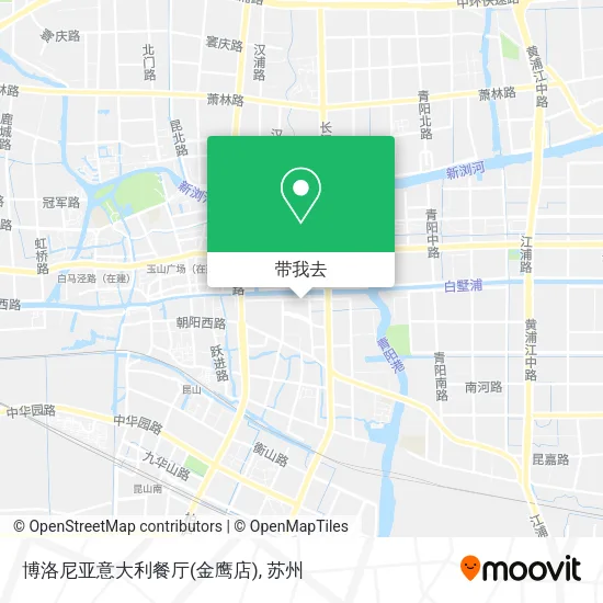 博洛尼亚意大利餐厅(金鹰店)地图