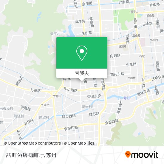 喆·啡酒店-咖啡厅地图