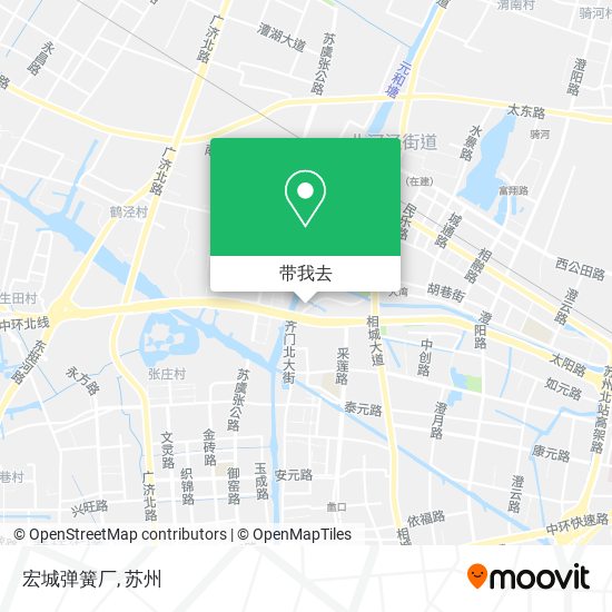 宏城弹簧厂地图