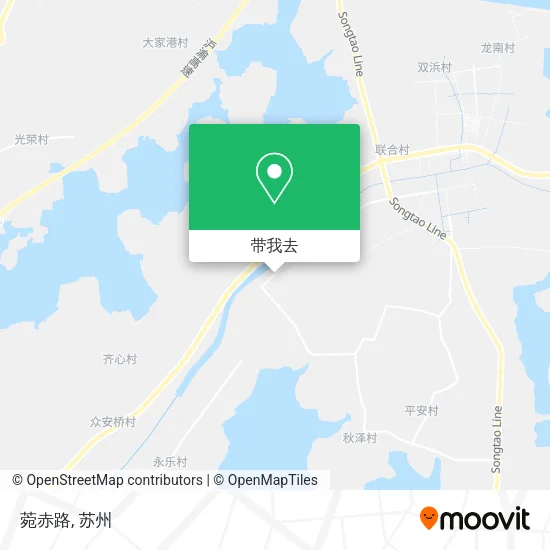 菀赤路地图