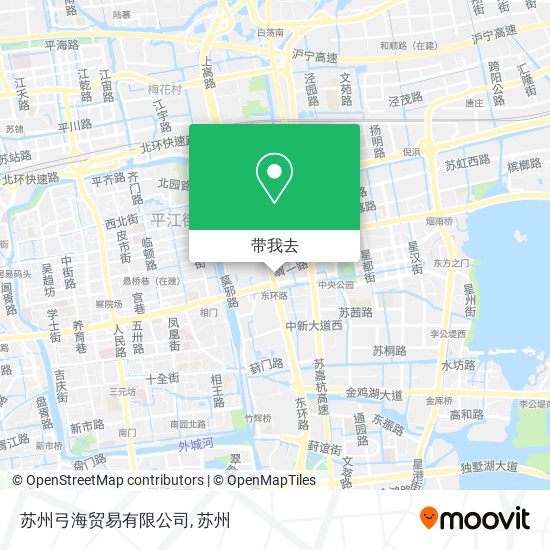 苏州弓海贸易有限公司地图