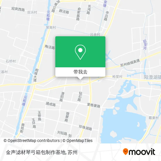 金声滤材琴弓箱包制作基地地图