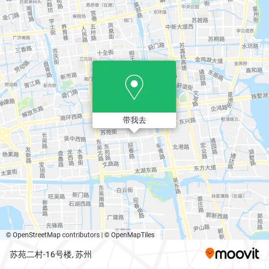 苏苑二村-16号楼地图