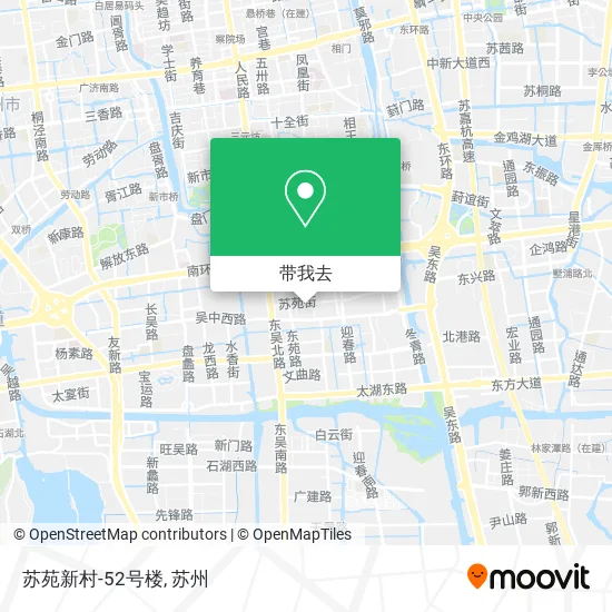 苏苑新村-52号楼地图