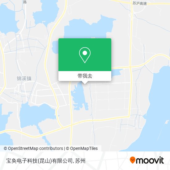 宝奂电子科技(昆山)有限公司地图