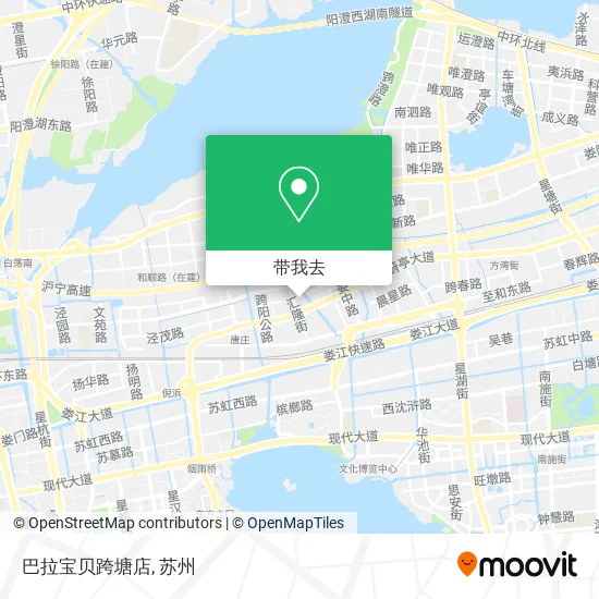巴拉宝贝跨塘店地图