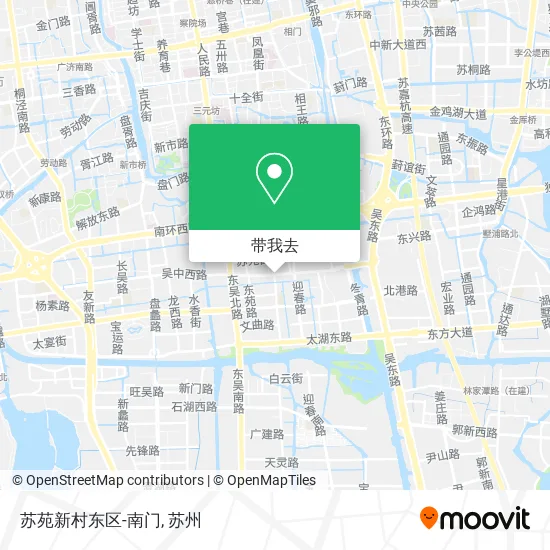 苏苑新村东区-南门地图