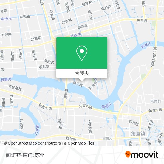 闻涛苑-南门地图