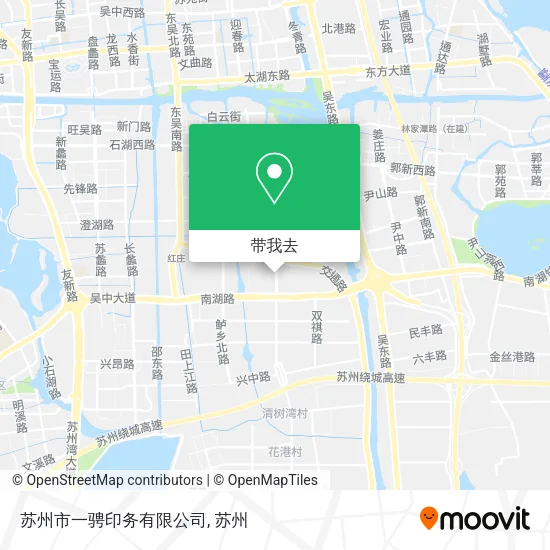 苏州市一骋印务有限公司地图