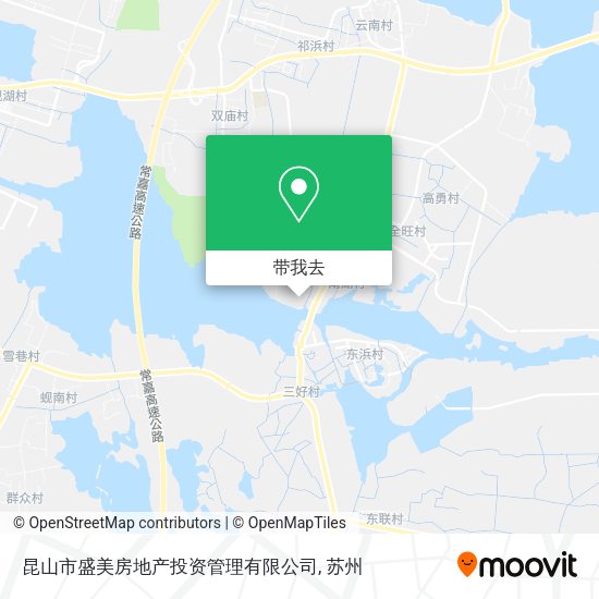 昆山市盛美房地产投资管理有限公司地图