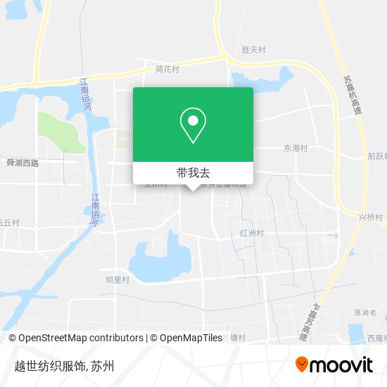 越世纺织服饰地图