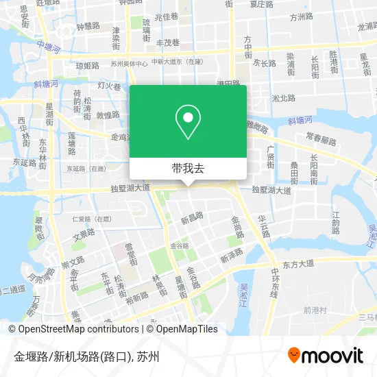 金堰路/新机场路(路口)地图