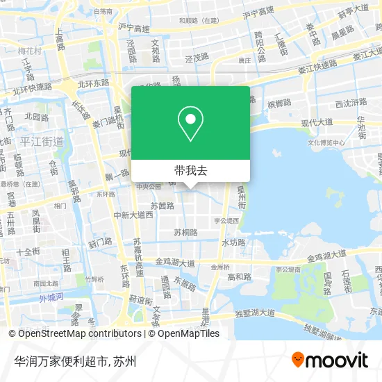 华润万家便利超市地图