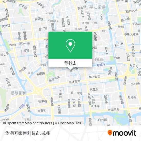 华润万家便利超市地图