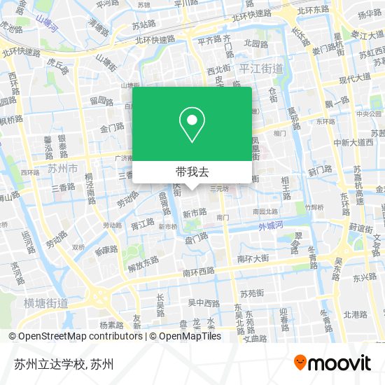苏州立达学校地图