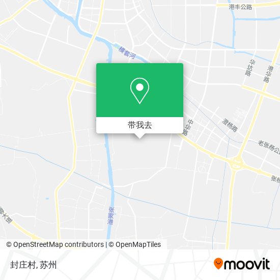 封庄村地图