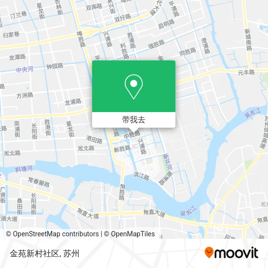 金苑新村社区地图