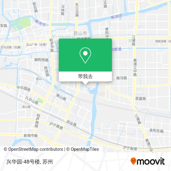 兴华园-48号楼地图