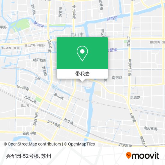 兴华园-52号楼地图