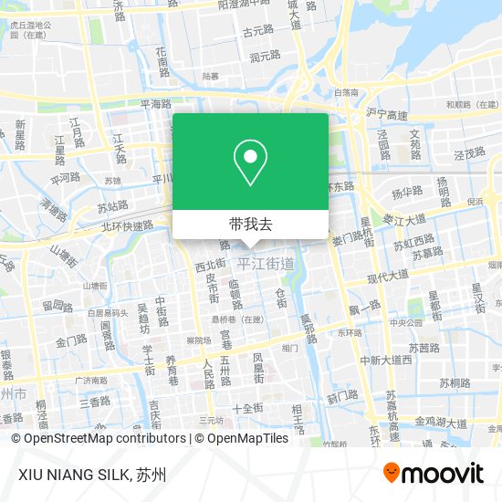XIU NIANG SILK地图