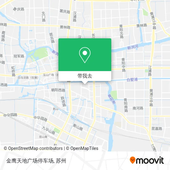 金鹰天地广场停车场地图