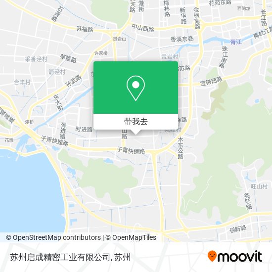 苏州启成精密工业有限公司地图