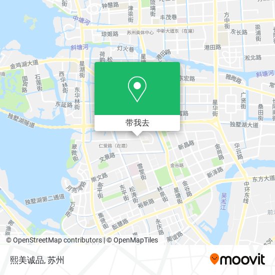 熙美诚品地图