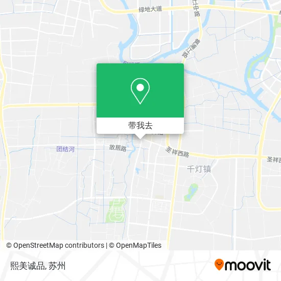 熙美诚品地图