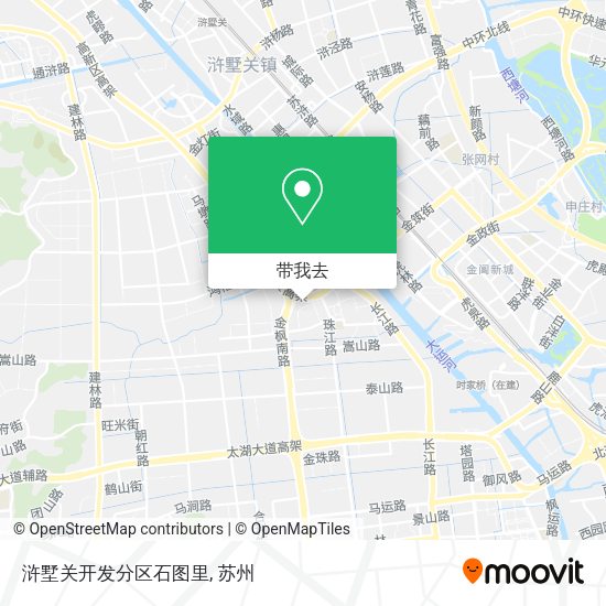 浒墅关开发分区石图里地图