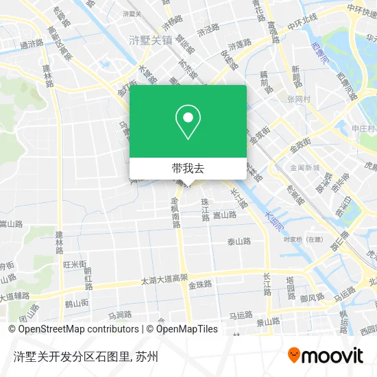 浒墅关开发分区石图里地图