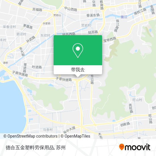 德合五金塑料劳保用品地图