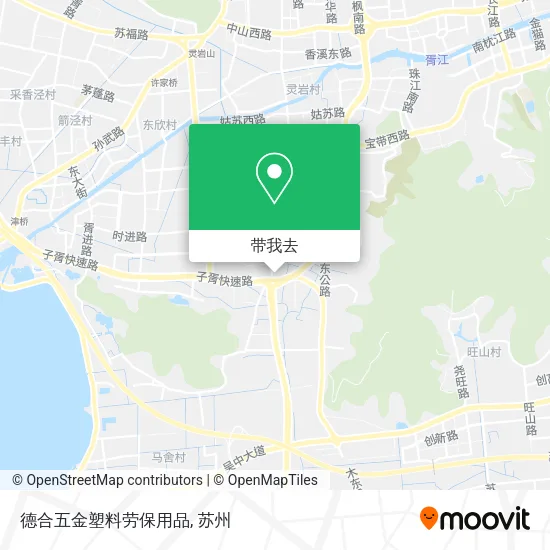 德合五金塑料劳保用品地图