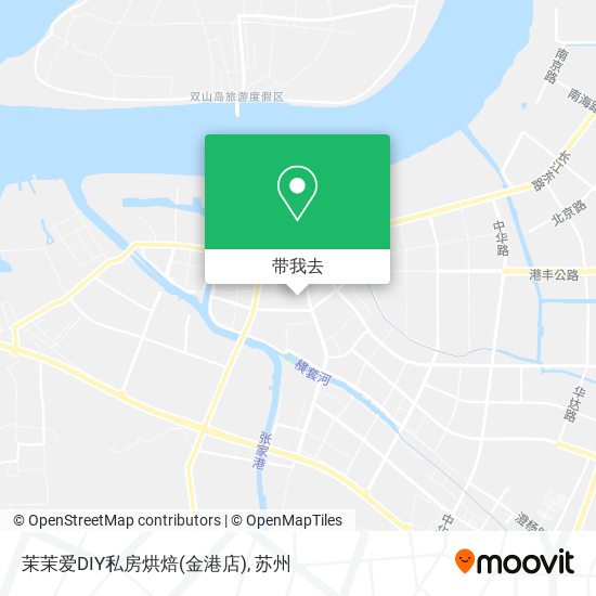 茉茉爱DIY私房烘焙(金港店)地图