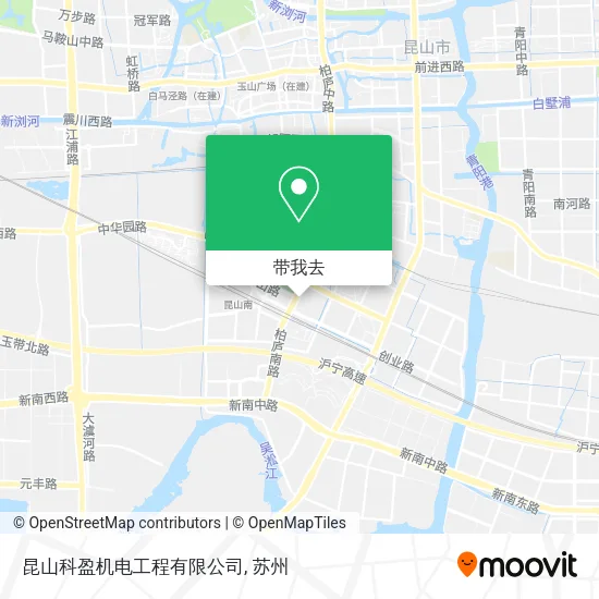 昆山科盈机电工程有限公司地图