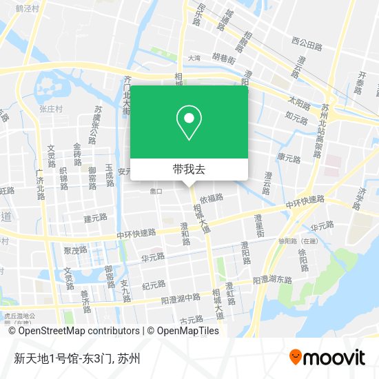 新天地1号馆-东3门地图